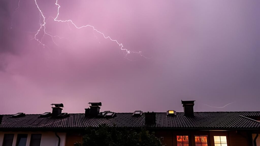 do metal roofs attract lightning